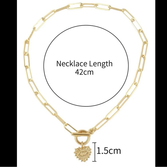 Heart Charm Necklace - Picture 3 of 3